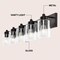 Jonathan Y Irving 36" 5-Light Seeded Glass/Iron Modern Contemporary LED Vanity Light, Oil Rubbed Bronze JYL7620E - alternate 8