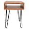 Amerihome Rectangle 16 in W, 16 in L, 22 in H, Acacia Wood, Brown 27077088113 - alternate 1