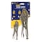 Irwin 2 Piece Original Locking Pliers Set Plain Grip Handle 37 - alternate 2