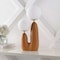 Jonathan Y Oda 17.75" 2-Light Modern Bohemian Resin/Iron/Frosted Glass Danish Cactus LED Table Lamp, Brown Wood JYL4065A - alternate 7