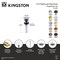 Kingston Brass Push Pop-Up Drain without Overflow, Antique Copper EV700AC - alternate 2