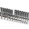 Weller Crescent 1/4 and 3/8 in. drive Metric and SAE 6 Point Professional Mechanic's Tool Set 180 pc CTK180 - alternate 6