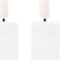 Homeroots Set of Two White Flameless Taper Candles, 2PK 633829 - alternate 3