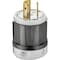 Leviton 20A 125V 3-Wire 2-Pole Industrial Grade L5-20P Locking Cord Plug 121-02311-0PB - alternate 1