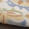 Homeroots 6' X 9' Ivory And Blue Indoor Outdoor Area Rug 527612 - alternate 6