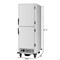 Koolmore 33 in. Commercial Insulated Heated Holding/Proofing Cabinet with 32-Pan Capacity Solid Dutch Doors KM-CHP36-SIDD - alternate 8