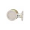 Kwikset Round Passage Pocket Door Lock Satin Nickel Finish 334-15 - alternate 3