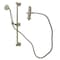Kingston Brass Shower System with Slide/Grab Bar and Hand Shower, Brushed Nickel KCK3528W8 - alternate 1