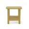 Homeroots 15" Yellow Plastic Outdoor Side Table 543741 - alternate 5
