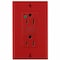 Leviton SmartlockPro GFCI 15A HG/PI Red GFNT1-HFR - alternate 1
