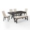Crosley Hayden 6-Piece Dining Table Set For 7 KF13075SL - alternate 1