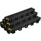 Vevor Drainage Trench Driveway Channel Drain Kit Plastic Grate-5.8"x5.2", 6PK PSG100*100*6M - alternate 1