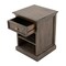 Homeroots Black Wash Nightstand With Shelves 397623 - alternate 6