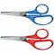 Universal Kids' Scissors, 5" Length, 1 3/4" Cut, Rounded, Blue; Red, 2PK UNV92024 - alternate 2