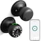 Wrightmaster 4 in 1 Corded Aluminum Smart Lock Deadbolt, Keyless Entry Door Lock with Fingerprint, APP in Black ZR-MQ01V101 - alternate 1