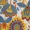 Homeroots 5' X 8' Ivory Blue Orange Red And Yellow Floral Indoor Outdoor Area Rug 546848 - alternate 6