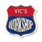 Signmission Vic's Workshop, 12 Inch X 12 Inch, Aluminum Metal Sign SHI-A-12-489-VIC - alternate 1
