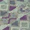 Homeroots 3' X 5' Blue And Purple Geometric Washable Indoor Outdoor Area Rug 609002 - alternate 5