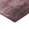Homeroots 8' Mauve And Pink Round Striped Washable Indoor Outdoor Area Rug 610903 - alternate 5