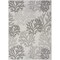 Homeroots 4' X 6' Gray Black And Ivory Nautical Indoor Outdoor Area Rug 552503 - alternate 4