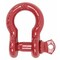 Mytee Products 5/16in 0.75 Tons Anchor Shackle Forged Carbon Steel & Alloy Screw Pin, 10PK SHACKLE-ANCHOR-SP-516x10 - alternate 4
