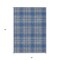Homeroots 5' X 8' Gray Blue And Ivory Plaid Washable Indoor Outdoor Area Rug 597106 - alternate 8