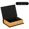Vintiquewise Decorative Vintage Book Shaped Trinket Storage Box - Black QI003691.BK - alternate 6
