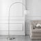 Jonathan Y Nora 71" Coastal Vintage Iron LED Floor Lamp, Nickel/White JYL3089B - alternate 5