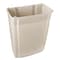 Rubbermaid Commercial 15 gal. Rectangular Trash Can FG782200BEIG - alternate 4