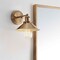 Jonathan Y July 7.88" 1-Light Industrial Farmhouse Metal Vanity Light, Brass Gold JYL7429A - alternate 9
