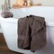 Lavish Home Bathroom Towels Set, Bathroom Accessories, Charcoal, Set of 6 67-0016-CH - alternate 3