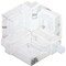 Apollo Tile Serena 9x10 White Gray Calacatta Gold, Thassos Mosaic Tumbling cube Wall Tile (3.28 sq ft/case), 5PK APLTSC88G42A - alternate 1