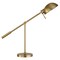 Homeroots 23" Brass Metal Desk Table Lamp With Brass Dome Shade 524266 - alternate 6