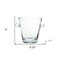 Homeroots 9in Clear Mouth Blown Crystal Ice Bucket 376150 - alternate 4
