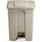 Safco Trash Receptacle, Step-On, 17 Gal, 19-3/4"x16-1/4"x26-1/4", TN SAF9922TN - alternate 5