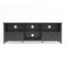 Homeroots 70" Black Wood Enclosed and Open Storage TV Stand 632587 - alternate 7