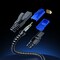 Maximm 15ft Braided Cat6 Ethernet Cable, 12PK, Black, 12PK CAT6BRD-12PK-BK-15FT - alternate 3