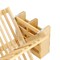 Megachef 2-Tier Collapsible Kitchen Bamboo Drying Dish Rack with Utensil Holder 750122139M - alternate 5