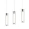 Afx Bari, 3 Light LED Linear Pendant, Satin Nickel BRIP04LAJUDSNLNR3 - alternate 1