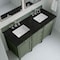 James Martin Vanities Brittany 60" Double Vanity, Smokey Celadon, w/ 3 CM Phantome Eclos Top 650-V60D-SC-3PHT - alternate 4