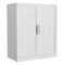 Homeroots 31in White Wood Accent Cabinet With Two Doors 691107 - alternate 1