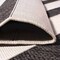 Jonathan Y Aveiro Wide Stripe Black/Cream 4 ft Round Indoor/Outdoor Area Rug SMB112B-4R - alternate 4