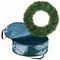 Pure Garden Faux Foxtail Fern Wreath, Artificial Wreath for the Front Door, Home Decor, UV Resistant 20 Inches 50-111BG - alternate 5
