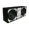 Deejay Led Loaded Box w/Two Despacito Heavy Duty 12-in Woofers One Horn and w/Two Bullet Tweeters WHITE TBH12WHITE - alternate 4