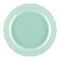 Smarty Had A Party 10" Turquoise Vintage Round Disposable Plastic Dinner Plates (120 Plates), 120PK 860TQ-CASE - alternate 1
