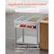 Vevor 6 x 1/3 Pans Commercial Food Warmer Electric Steam Table with Undershelf SKT1/3*6 - alternate 5