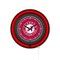 Holland Bar Stool University of Alabama Script A  15 Double Neon Wall Clock Clk15BK - alternate 1