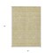 Homeroots 5' X 8' Beige Tan And Ivory Floral Washable Indoor Outdoor Area Rug 582327 - alternate 8