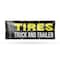 Signmission Tires Truck and Trailer, 36 Inch x 96 Inch, Vinyl Banner B-96-30895 - alternate 1