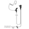 Klein Electronics Signal Split-Wire Surveillance Earpiece with Motorola M1 Connector SIGNAL-M1 - alternate 1